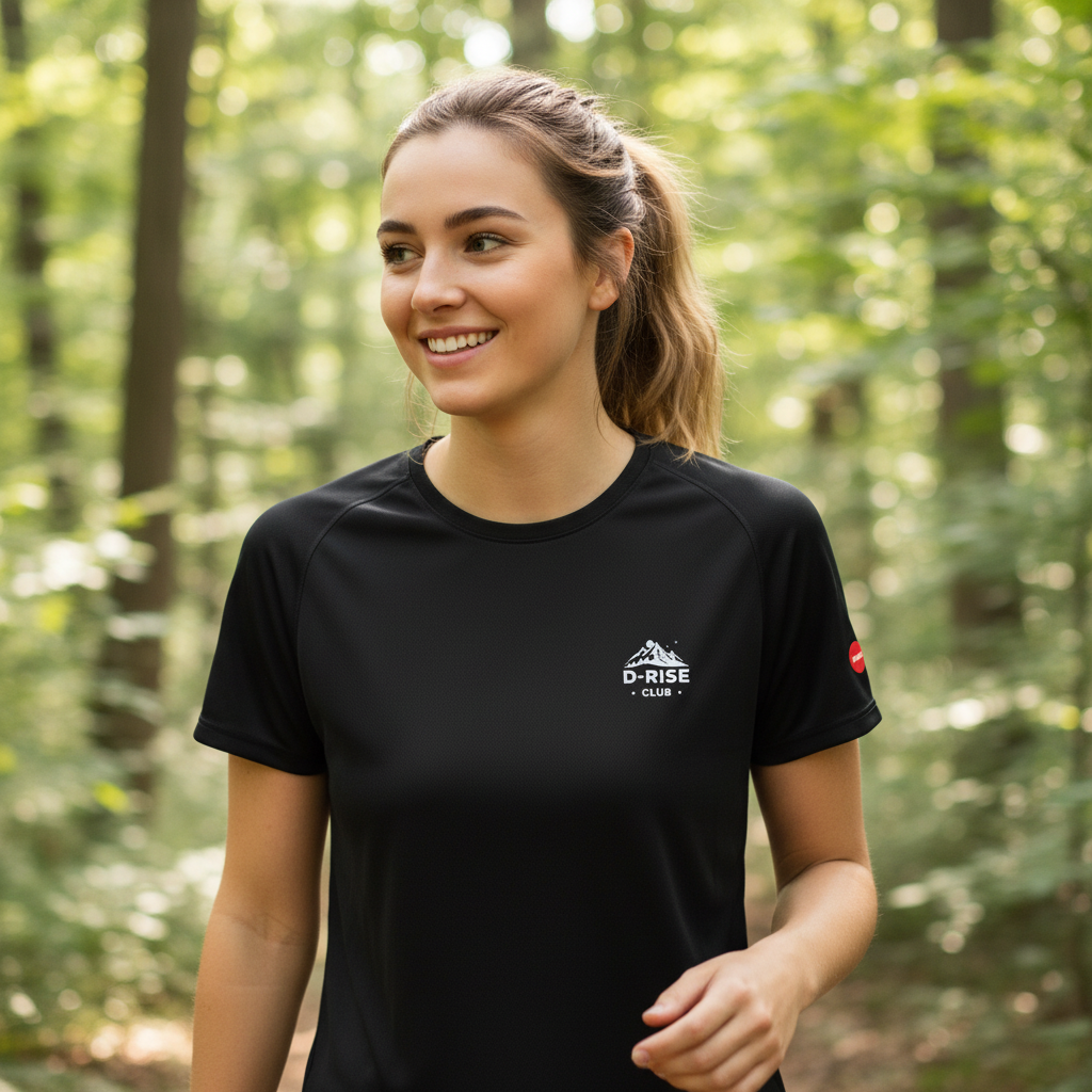T-shirt D-Rise Club “BOOST” – Discipline & Énergie